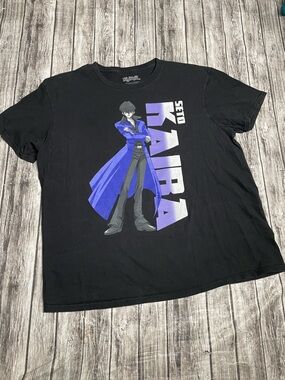 Adult XL Hot Topic Yu-Gi-Oh! Seto Kaiba Tonal Graphic Shirt Good Condition